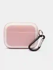 Розовый защитный чехол для наушников Apple Airpods Pro