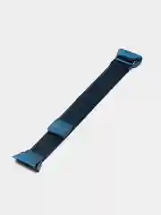 Синий металлический ремешок для Huawei Band 6 / Honor Band 6