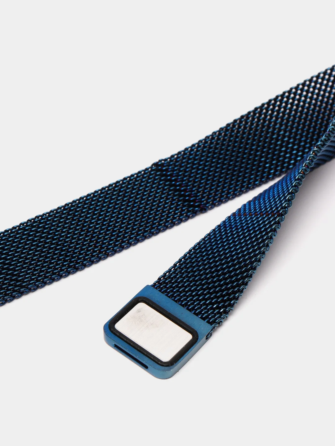 Синий металлический ремешок для Huawei Band 6 / Honor Band 6