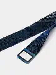 Синий металлический ремешок для Huawei Band 6 / Honor Band 6