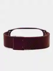 Фиолетовый металлический ремешок для Xiaomi Mi band 3, 4, 5, 6