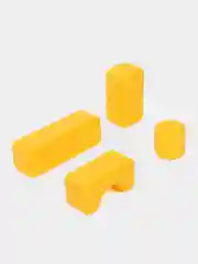 Кубики детские цветные набор строительных кубиков 60штук игрушка подарок для детей малышей