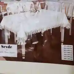 Слоновая кость скатерть на прямоугольный стол, с кружевми, велюр, 150 х 220