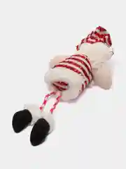 Алый игрушка елочная, новогодняя, плюшевая, 30 см