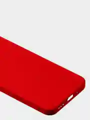 Красный чехол для Xiaomi Redmi 9C / Redmi 10A матовый с дополнительной защитой камеры