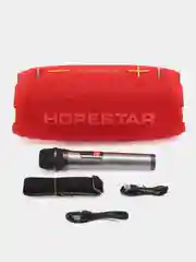 Красный портативная акустика Hopestar A6Max 80W с микрофоном