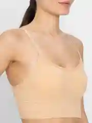 Бежевый топ женский