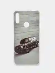 Тёмно-серый чехол Honor 8A / 8A Prime / Huawei Y6 2019 / Y6 Prime 2019 с рисунком Игра в кальмара