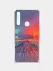 Аметистовый чехол Huawei P Smart Z / Honor 9X / Honor 9X Premium, Хуавей П Смарт З, с рисунком