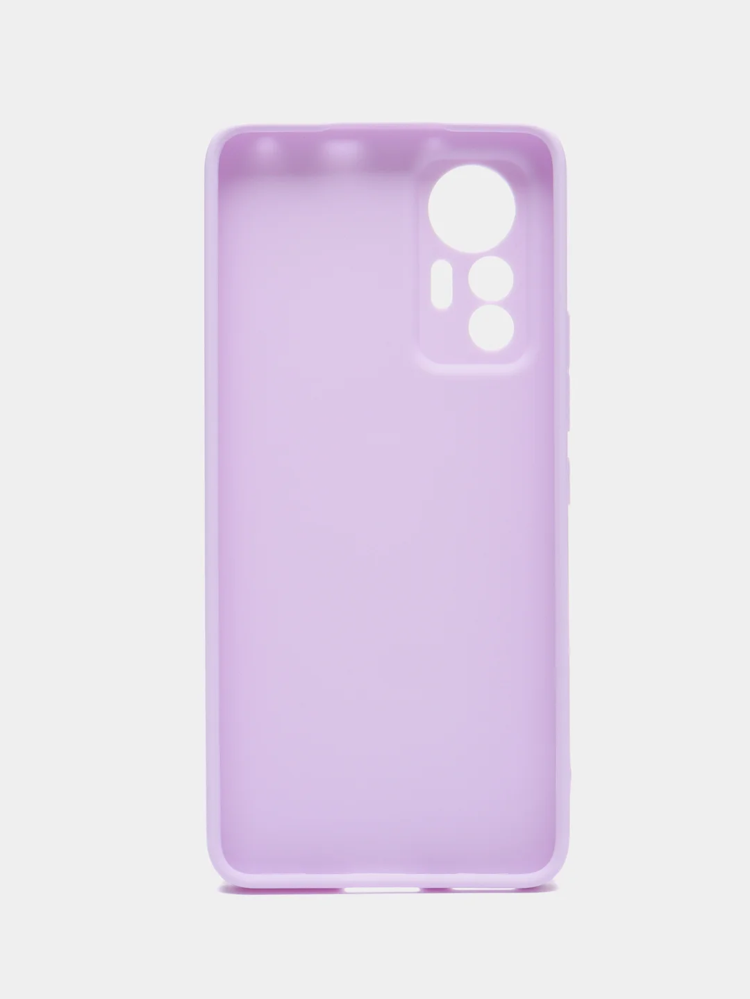 Лавандовый чехол силиконовый Xiaomi 12 Lite (Сяоми 12 Лайт), матовый