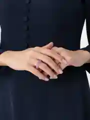 Фуксия кольцо акриловое