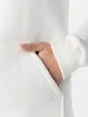 Молочный толстовка с капюшоном, унисекс