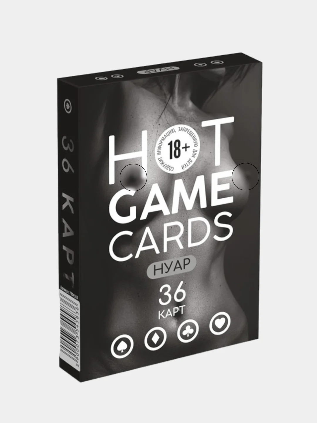 Черный карты игральные HOT GAME CARDS