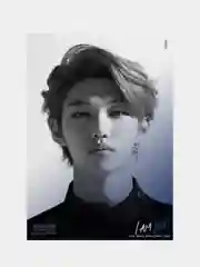 Белый конверт подарочный с фото открыткой, k-pop Stray kids, BTS