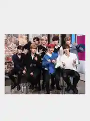 Фиолетовый конверт подарочный с фото открыткой, k-pop Stray kids, BTS