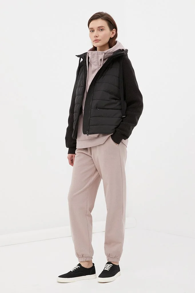 Куртка женская утепленная casual Finn Flare на молнии