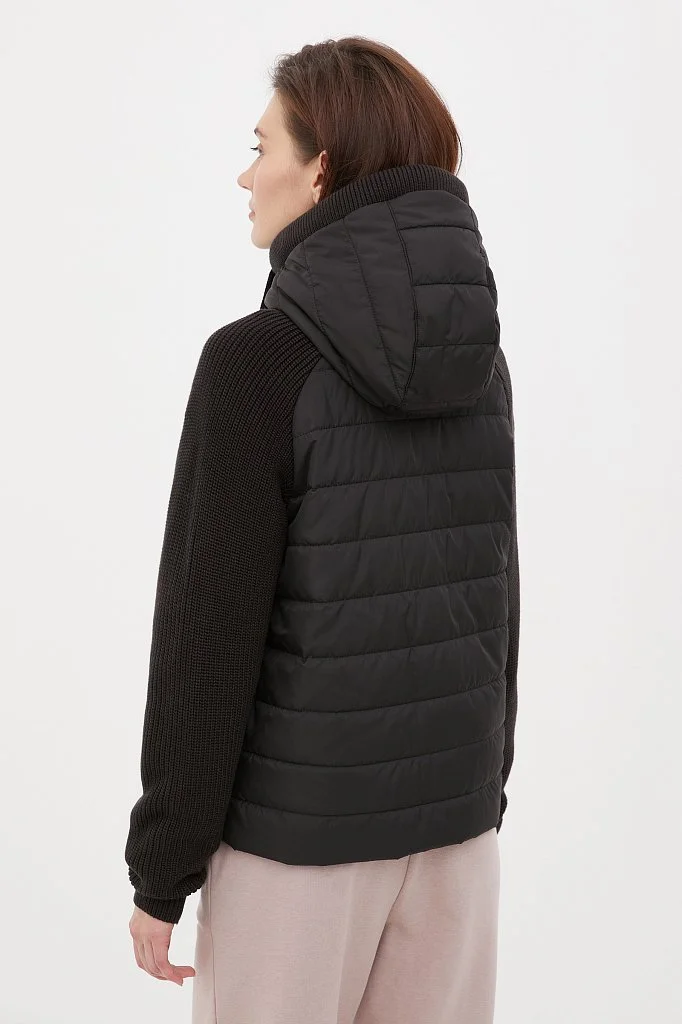 Куртка женская утепленная casual Finn Flare на молнии