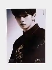 Золотой конверт подарочный с фото открыткой, k-pop Stray kids, BTS