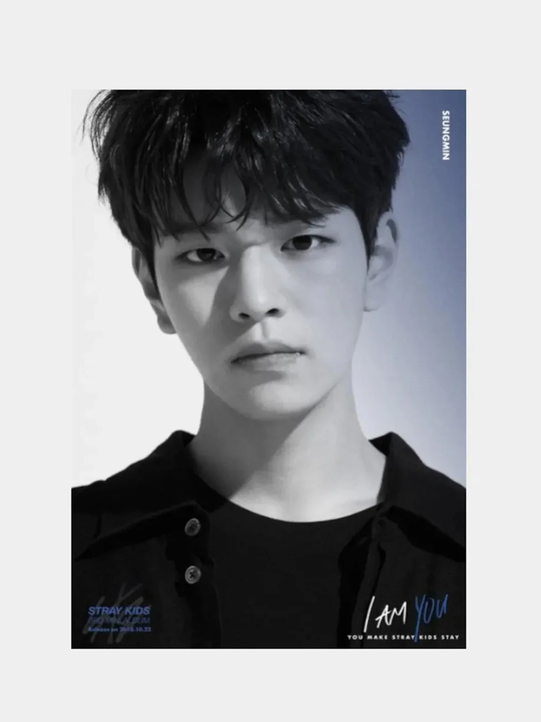 Молочный конверт подарочный с фото открыткой, k-pop Stray kids, BTS