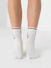 Алый носки с муьтипликационным милым  рисунком