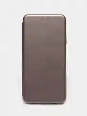 Серебряный samsung Galaxy A12, M12, A14, A24, A34, A54, A02S чехол-книжка