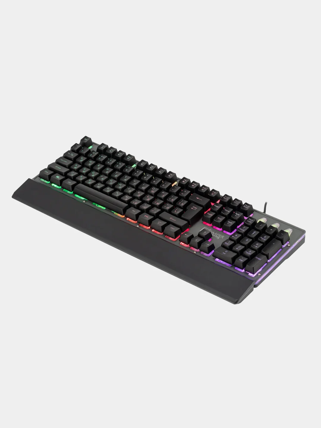 Игровая клавиатура Harper Gaming GKB-30, с подсветкой, проводная, мембранная, черная
