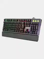 Игровая клавиатура Harper Gaming GKB-30, с подсветкой, проводная, мембранная, черная