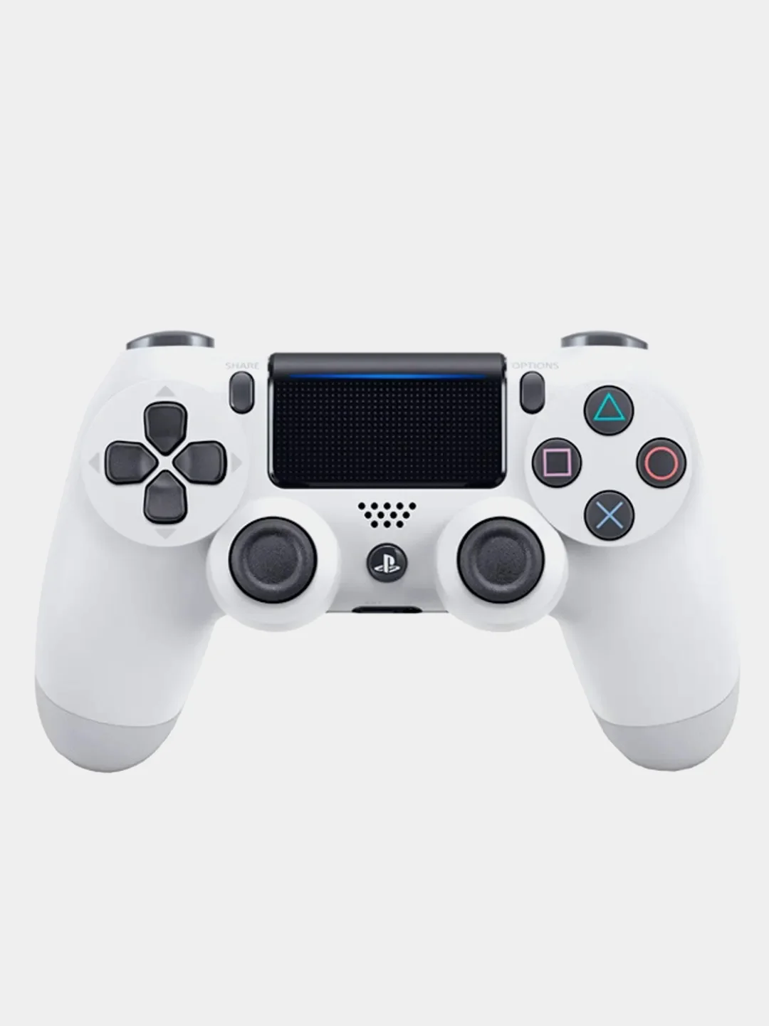Белый беспроводной джойстик (геймпад) для Playstation 4 (PS4)