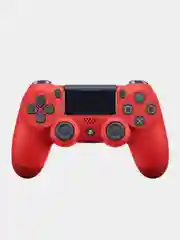 Красный беспроводной джойстик (геймпад) для Playstation 4 (PS4)