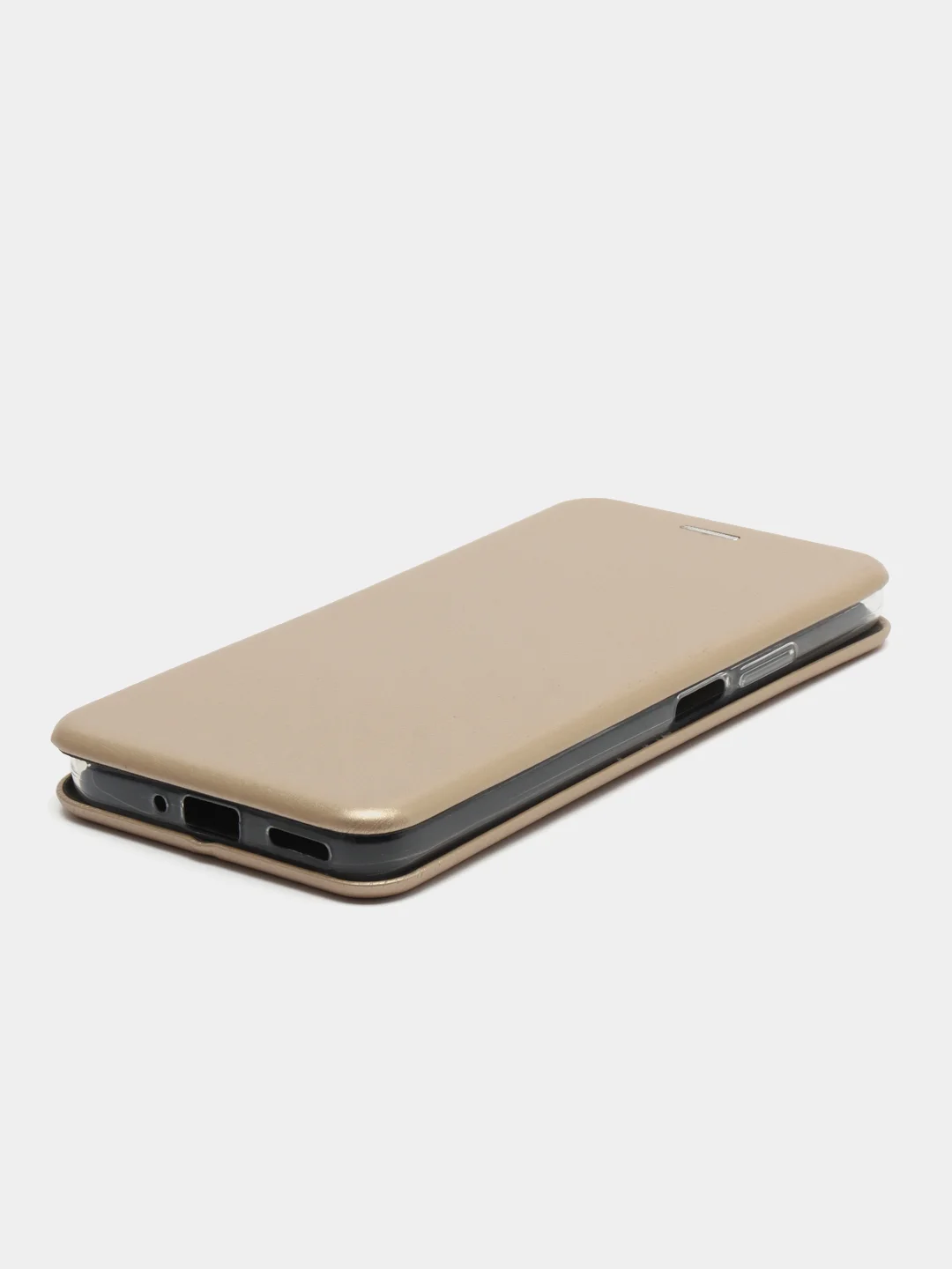 Золотой чехол-книжка для Huawei Nova Y90 (Хуавей Нова У90)