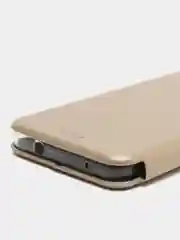 Золотой чехол-книжка для Huawei Nova Y90 (Хуавей Нова У90)