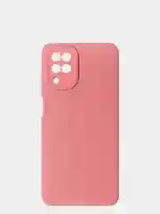 Пудровый чехол для Samsung A12 / Samsung M12 матовый с дополнительной защитой камеры