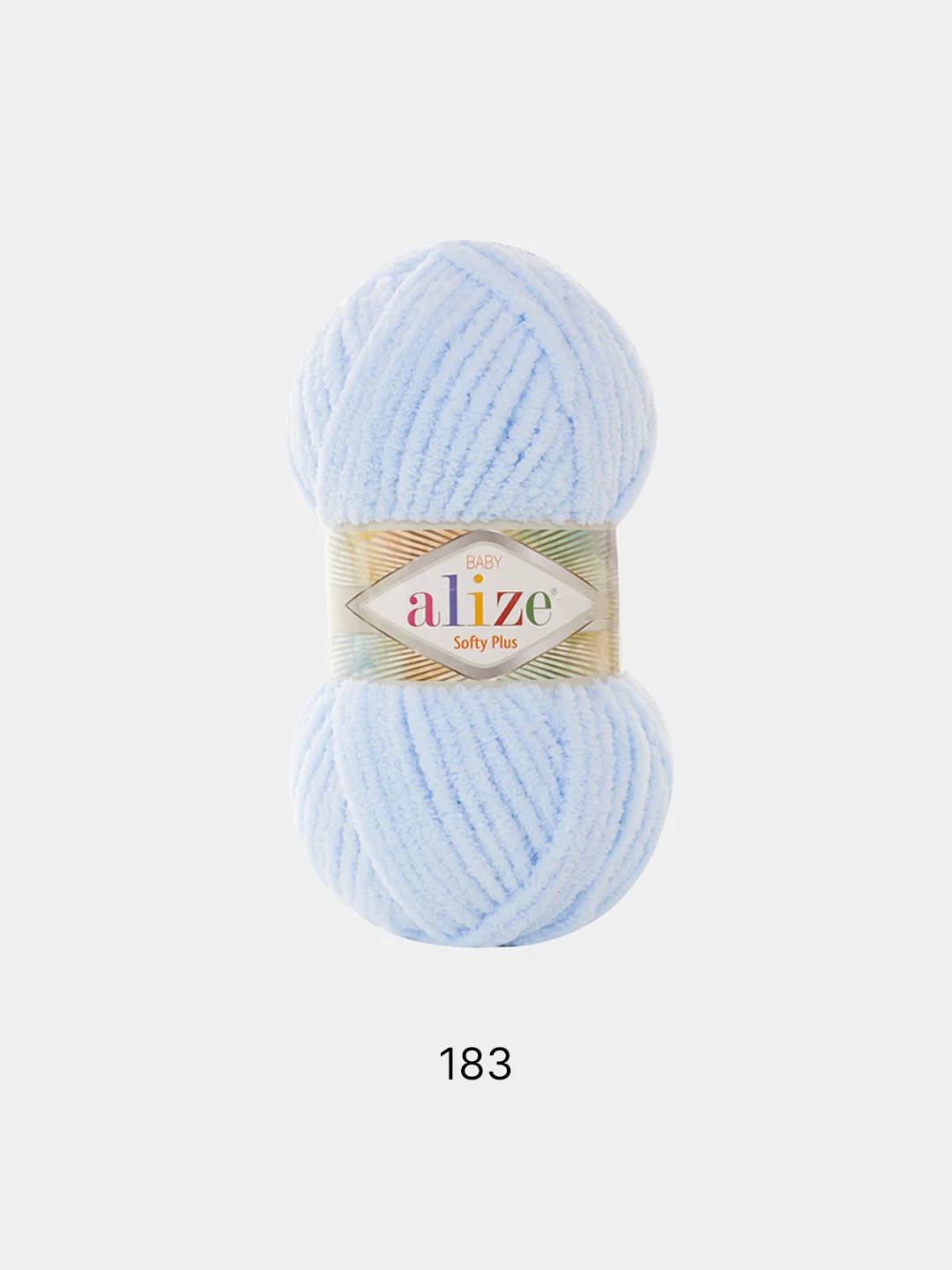 Пряжа Alize Softy plus, 100% микрополиэстер, 100 г, 120 м
