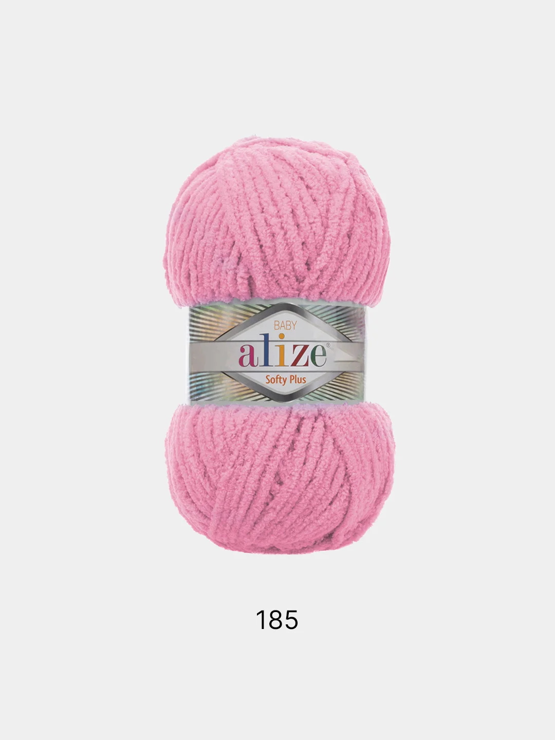 Пряжа Alize Softy plus, 100% микрополиэстер, 100 г, 120 м