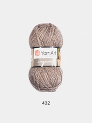 Пряжа  YarnArt Alpine Alpaca 30% Альпака 10% Шерсть 60% Акрил 150г 120м