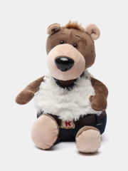 Мягкая игрушка Медведь в Джинсах, ДуRашки, 26 см, в коробке