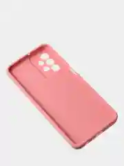 Пудровый чехол для Samsung A23 матовый, с дополнительной защитой камеры