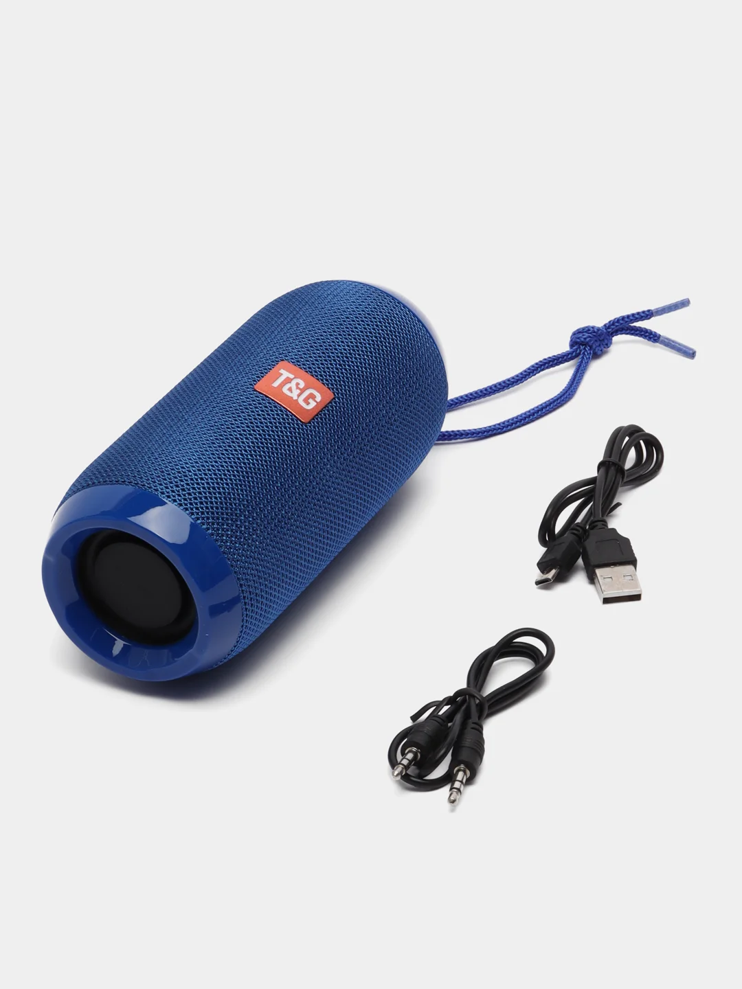 Синий беспроводная портативная Bluetooth колонка TG117