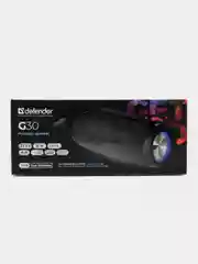 Колонка портативная беспроводная Defender G30 16Вт, BT/FM/USB/TF/AUX/Light