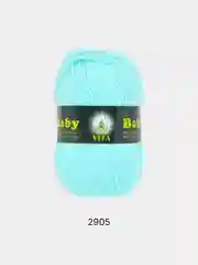 Мятный пряжа Vita Baby, 100% Акрил, 100 г, 400 м