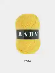 Желтый пряжа Vita Baby, 100% Акрил, 100 г, 400 м