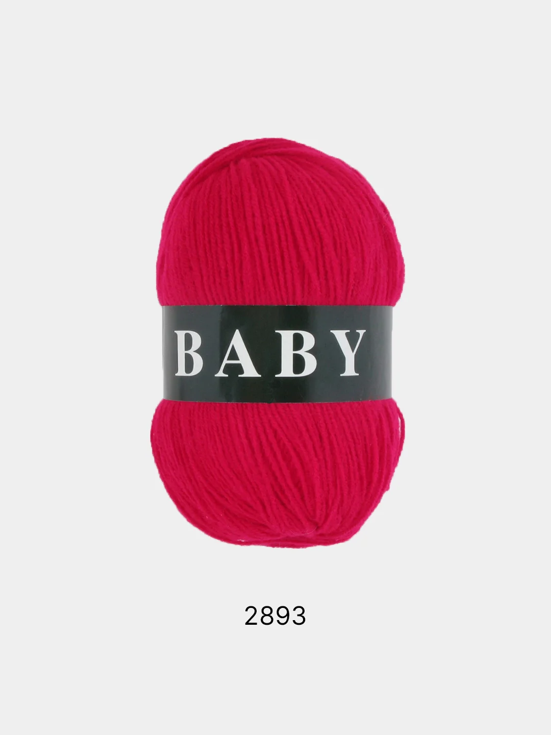 Красный пряжа Vita Baby, 100% Акрил, 100 г, 400 м