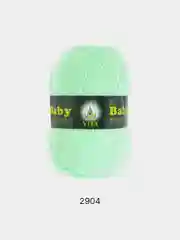 Салатовый пряжа Vita Baby, 100% Акрил, 100 г, 400 м