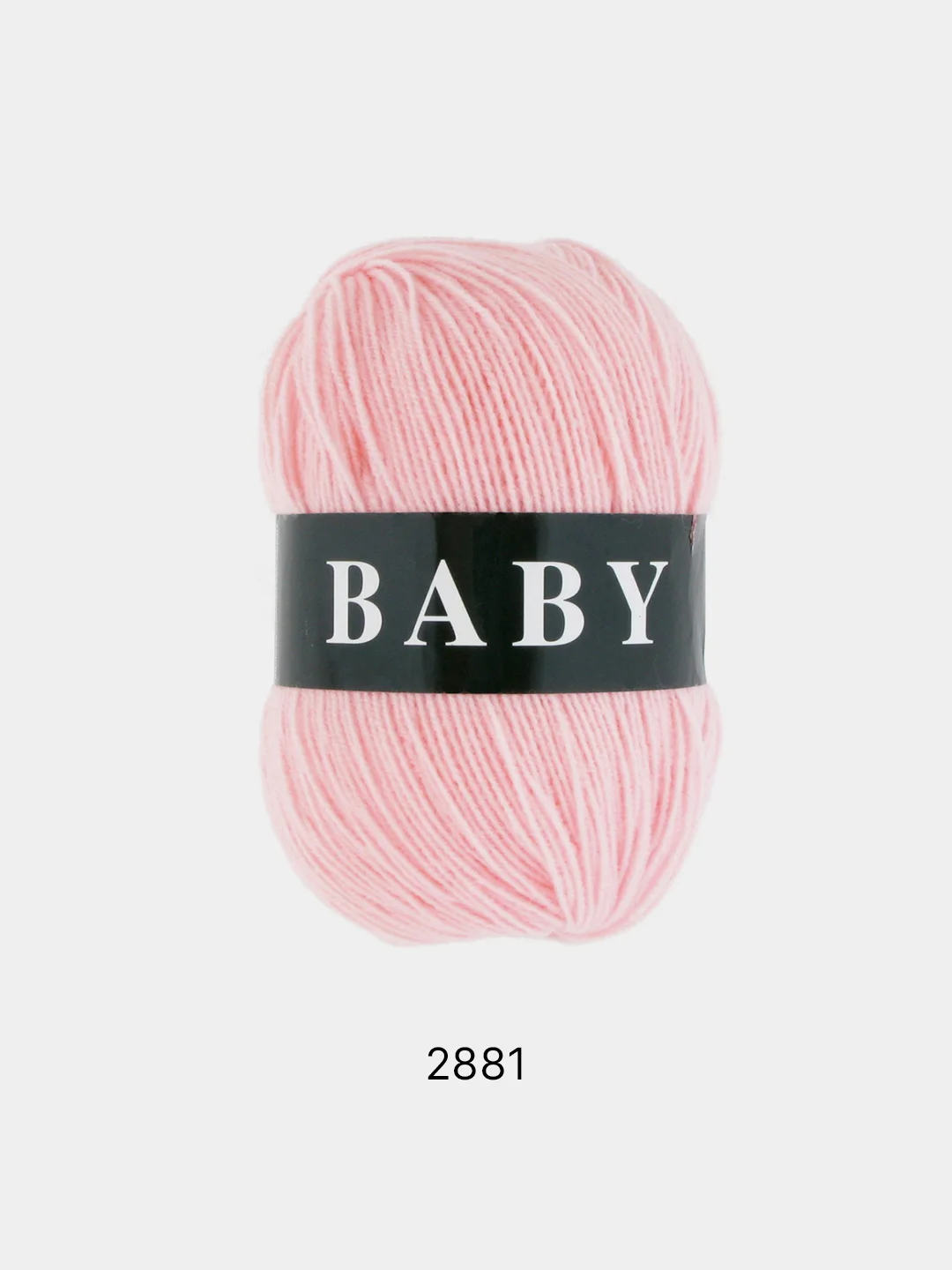 Пудровый пряжа Vita Baby, 100% Акрил, 100 г, 400 м