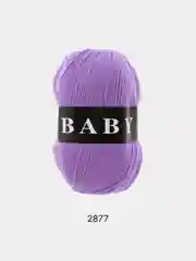 Лавандовый пряжа Vita Baby, 100% Акрил, 100 г, 400 м