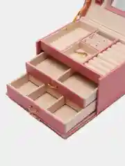 Фуксия шкатулка для хранения украшений, ювелирных изделий "Сундучок"