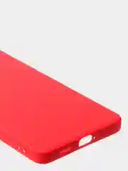 Красный чехол для Samsung A53 матовый с дополнительной защитой камеры