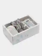 Серебряный подарочный набор с кружкой/ подарочный бокс/ подарок на день рождения/ подарок подруге