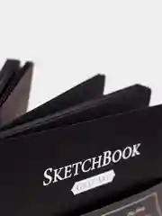 Скетчбук Малевичъ для графики Graf'Art, Total Black, 150 г/м, 19x19 см, 60л