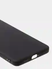 Черный чехол для Samsung A53 матовый с дополнительной защитой камеры